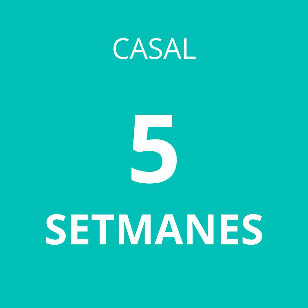 5 setmanes (de 5 dies)