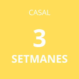 3 setmanes (de 5 dies)